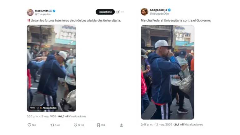 No, este video que muestra a jóvenes fumando marihuana no es de la marcha federal universitaria