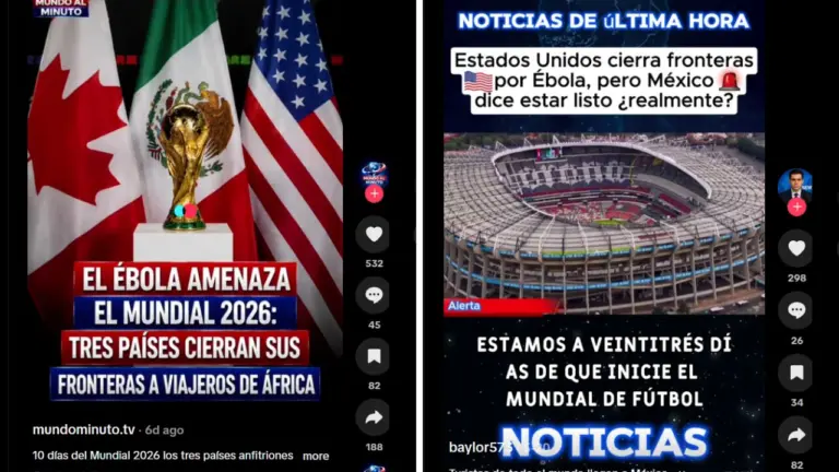 No, Estados Unidos no cerró la frontera a los viajeros de África por amenaza del ébola durante el Mundial 2026