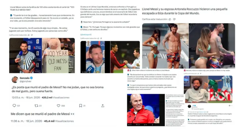 Mundial 2026: todas las desinformaciones sobre Lionel Messi que circulan