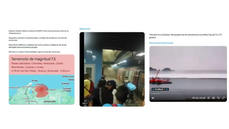 Terremotos en Venezuela: qué desinformaciones circulan sobre el “doblete sísmico”