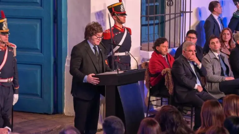 Javier Milei: “Logramos reducir la pobreza a 27, 28%”