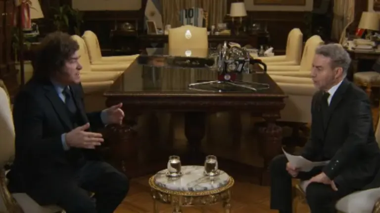 Javier Milei: “El riesgo país, después de la elección, pasó de 1.500 a estar en 420”