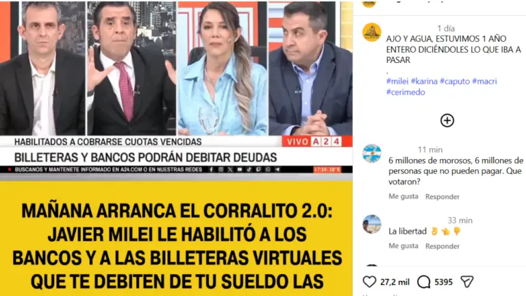 Es falso que el Gobierno habilitó un “corralito 2.0” para cobrar sin autorización deudas impagas directamente de la cuenta sueldo