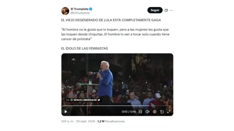 El video de Lula sobre los controles de salud: no dijo que “a las mujeres les gusta que las toquen desde chiquitas”